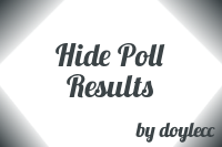 Preview for Hide Poll Results